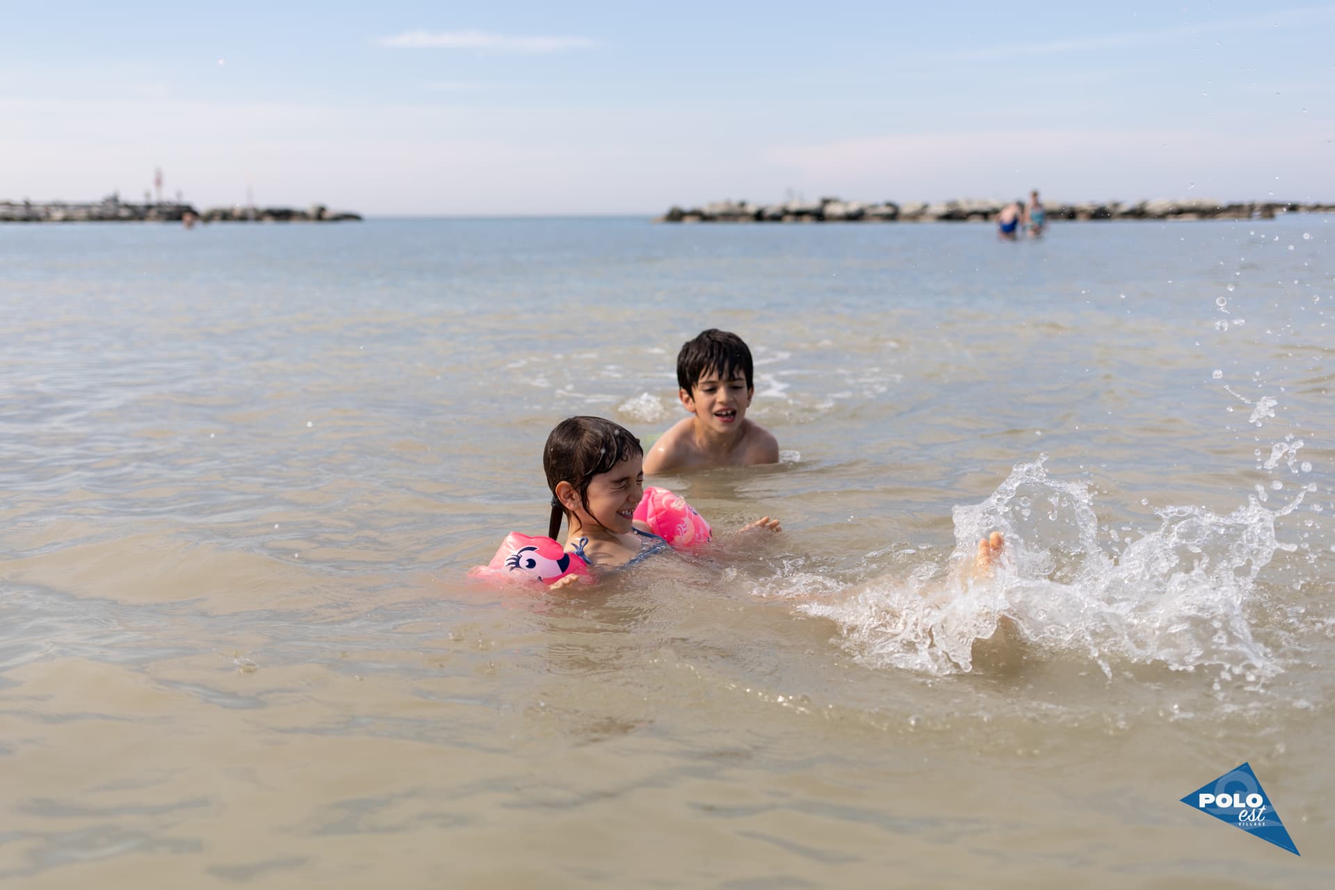 Famiglie in spiaggia